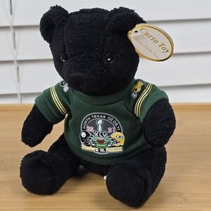 6" Super Bowl XLV Steelers vs Packers Teddy Bear